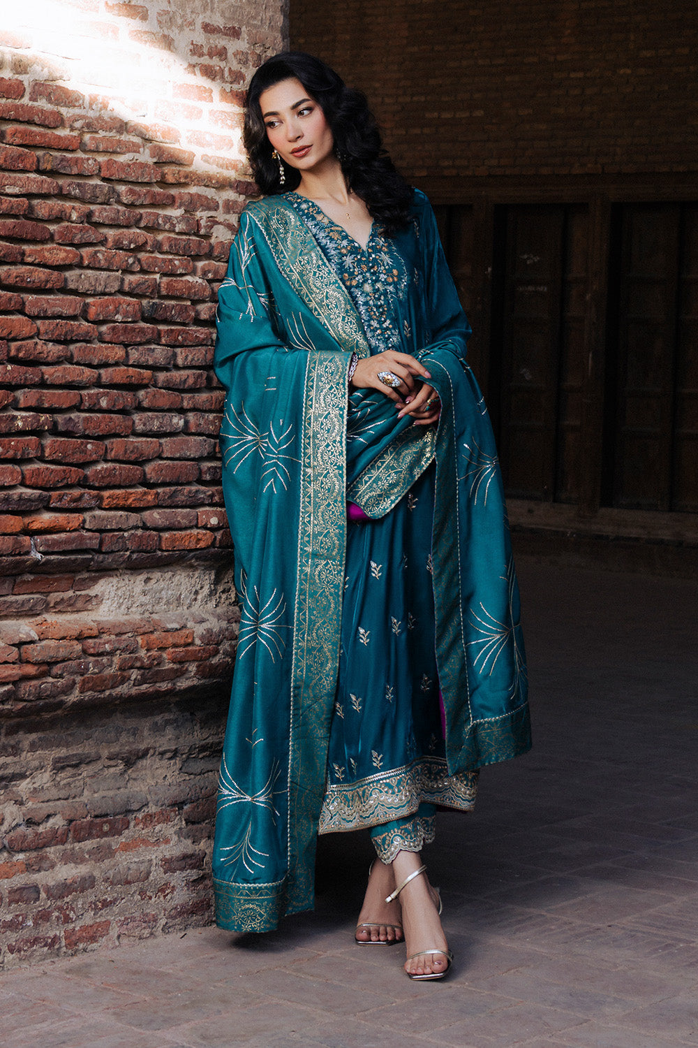 Maryum N Maria | Gulshan e Makhmal | ALIENOR - MWS5885 by Maryum N Maria - Designer Dress - Type : Ladies Clothes - Available at Saira Sultan - 100% Original 