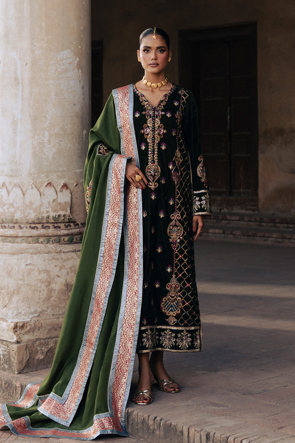 Maryum N Maria | Gulshan e Makhmal | AURELIE - MWS5886 by Maryum N Maria - Designer Dress - Type : Ladies Clothes - Available at Saira Sultan - 100% Original 