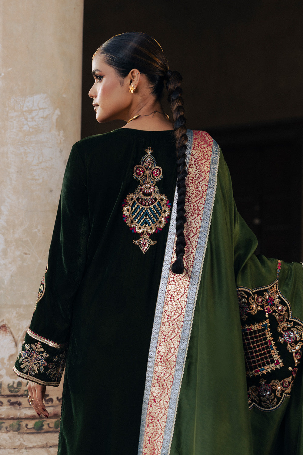 Maryum N Maria | Gulshan e Makhmal | AURELIE - MWS5886 by Maryum N Maria - Designer Dress - Type : Ladies Clothes - Available at Saira Sultan - 100% Original 