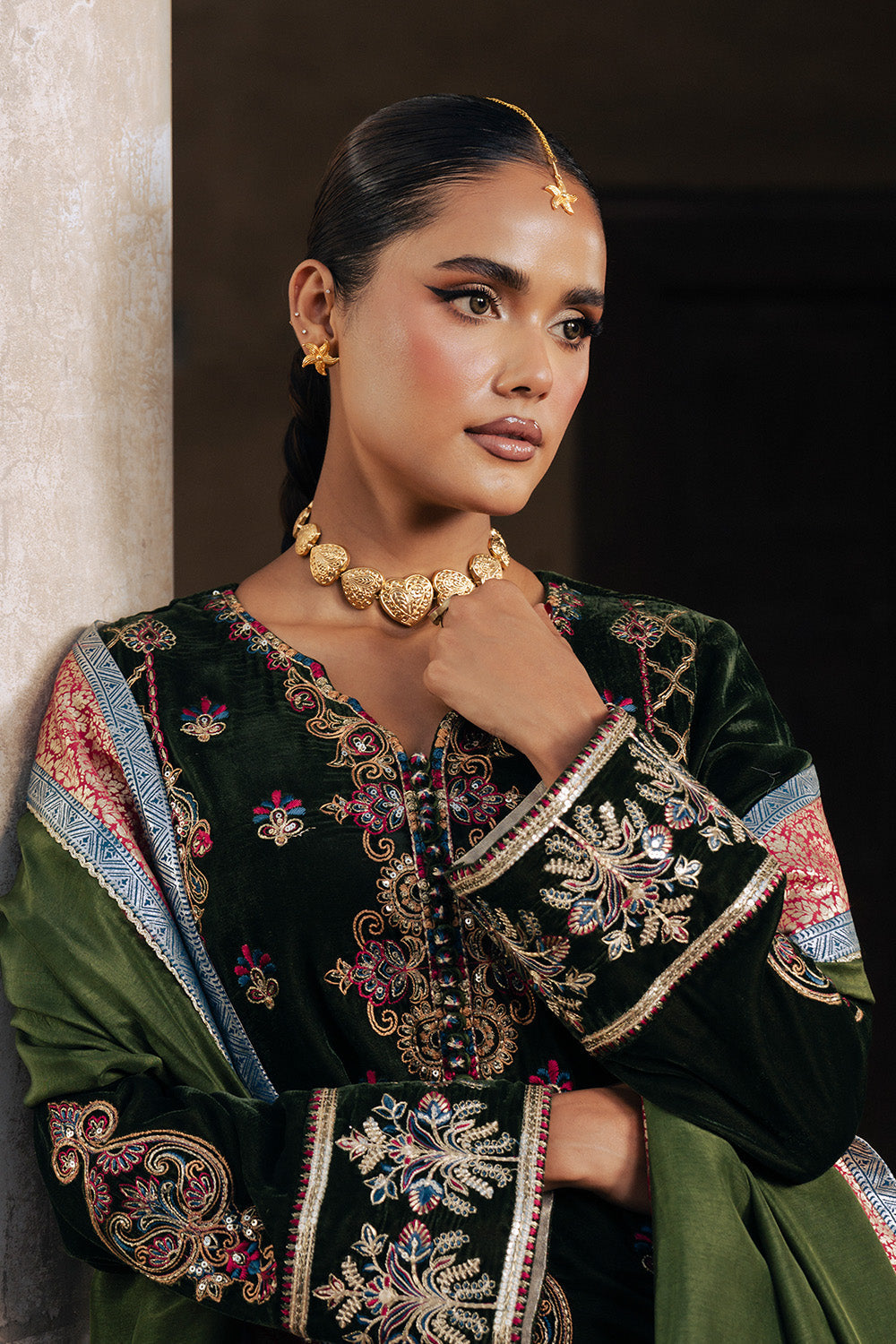 Maryum N Maria | Gulshan e Makhmal | AURELIE - MWS5886 by Maryum N Maria - Designer Dress - Type : Ladies Clothes - Available at Saira Sultan - 100% Original 