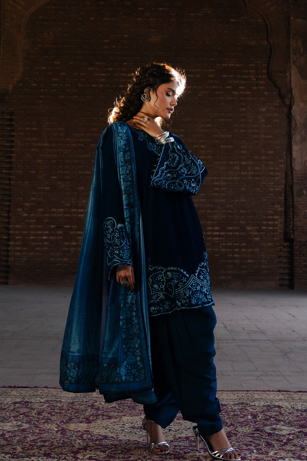 Maryum N Maria | Gulshan e Makhmal | CAPUCINE - MWS5888 by Maryum N Maria - Designer Dress - Type : Ladies Clothes - Available at Saira Sultan - 100% Original 