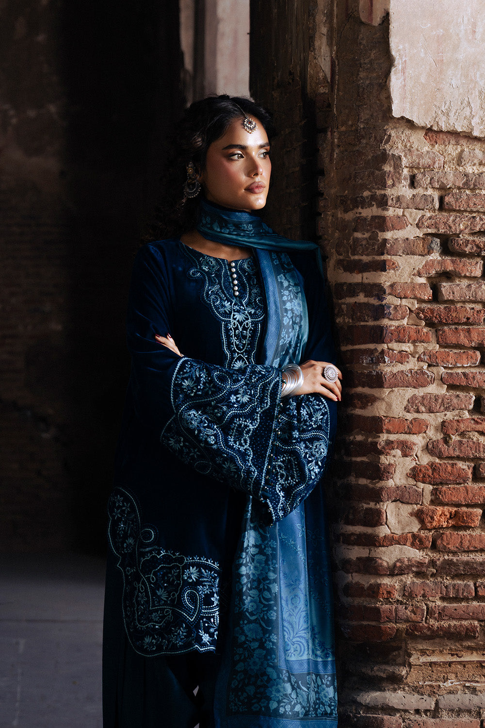 Maryum N Maria | Gulshan e Makhmal | CAPUCINE - MWS5888 by Maryum N Maria - Designer Dress - Type : Ladies Clothes - Available at Saira Sultan - 100% Original 