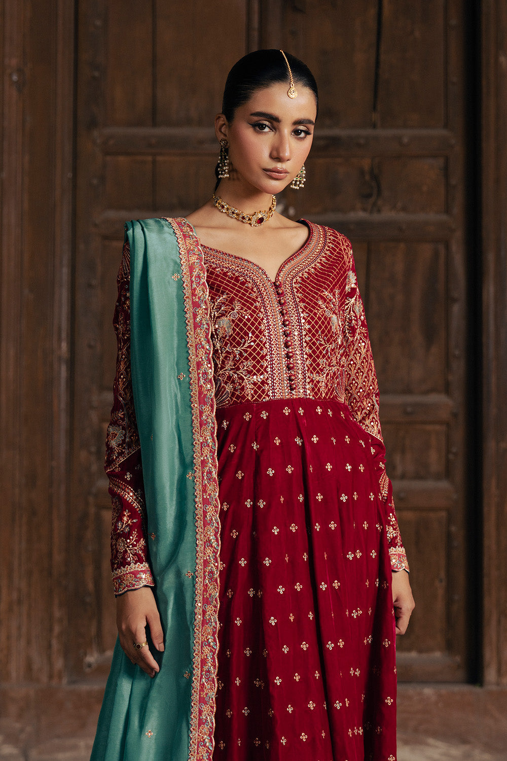 Maryum N Maria | Gulshan e Makhmal | DESIREE - MWS5889 by Maryum N Maria - Designer Dress - Type : Ladies Clothes - Available at Saira Sultan - 100% Original 