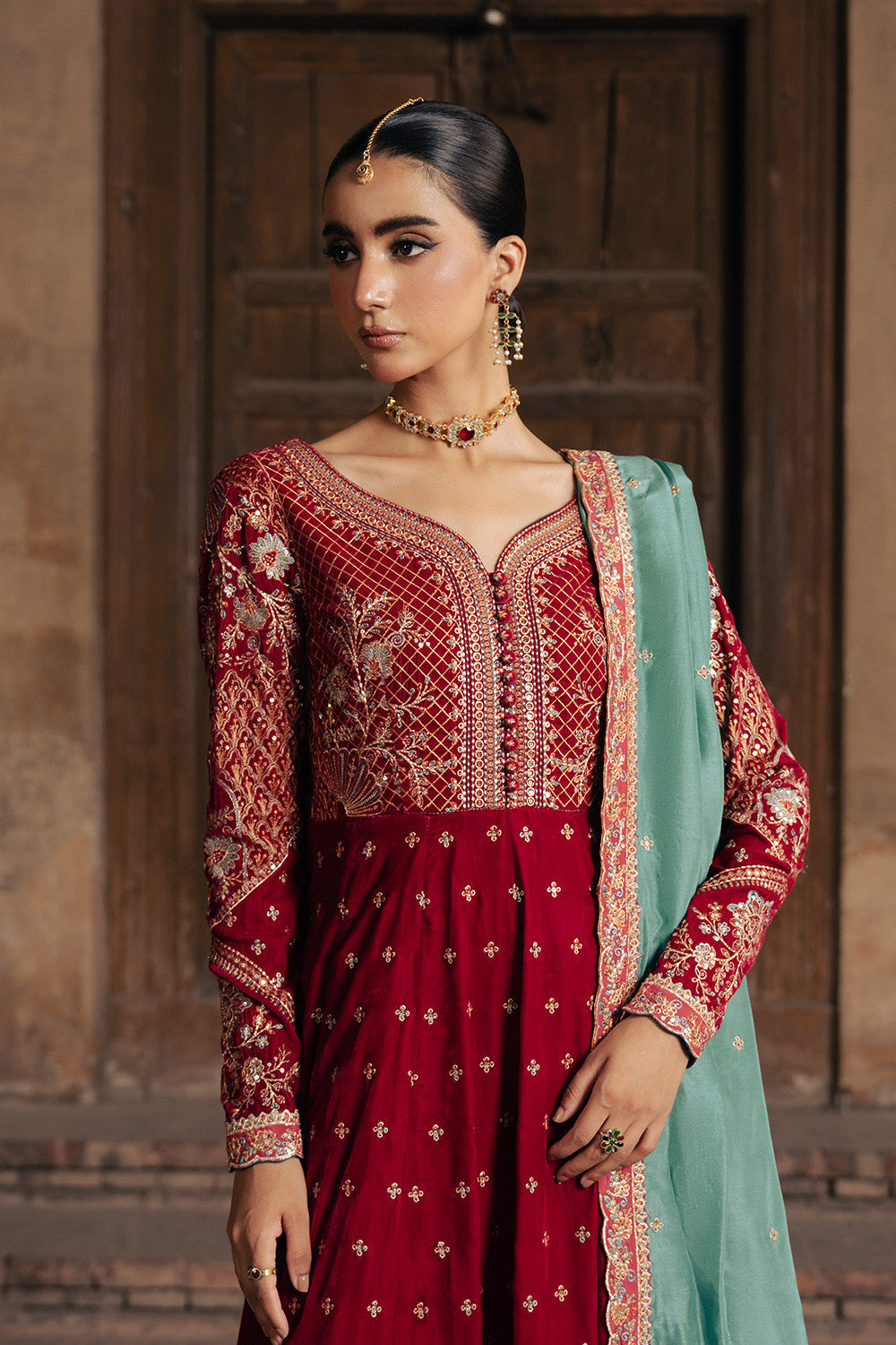Maryum N Maria | Gulshan e Makhmal | DESIREE - MWS5889 by Maryum N Maria - Designer Dress - Type : Ladies Clothes - Available at Saira Sultan - 100% Original 