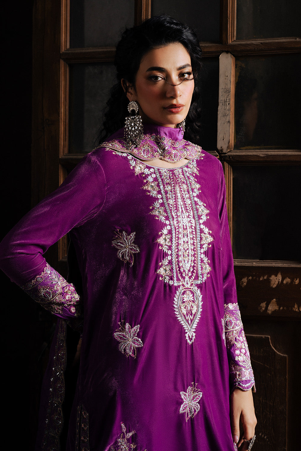 Maryum N Maria | Gulshan e Makhmal | HAYDEE - MWS5892 by Maryum N Maria - Designer Dress - Type : Ladies Clothes - Available at Saira Sultan - 100% Original 
