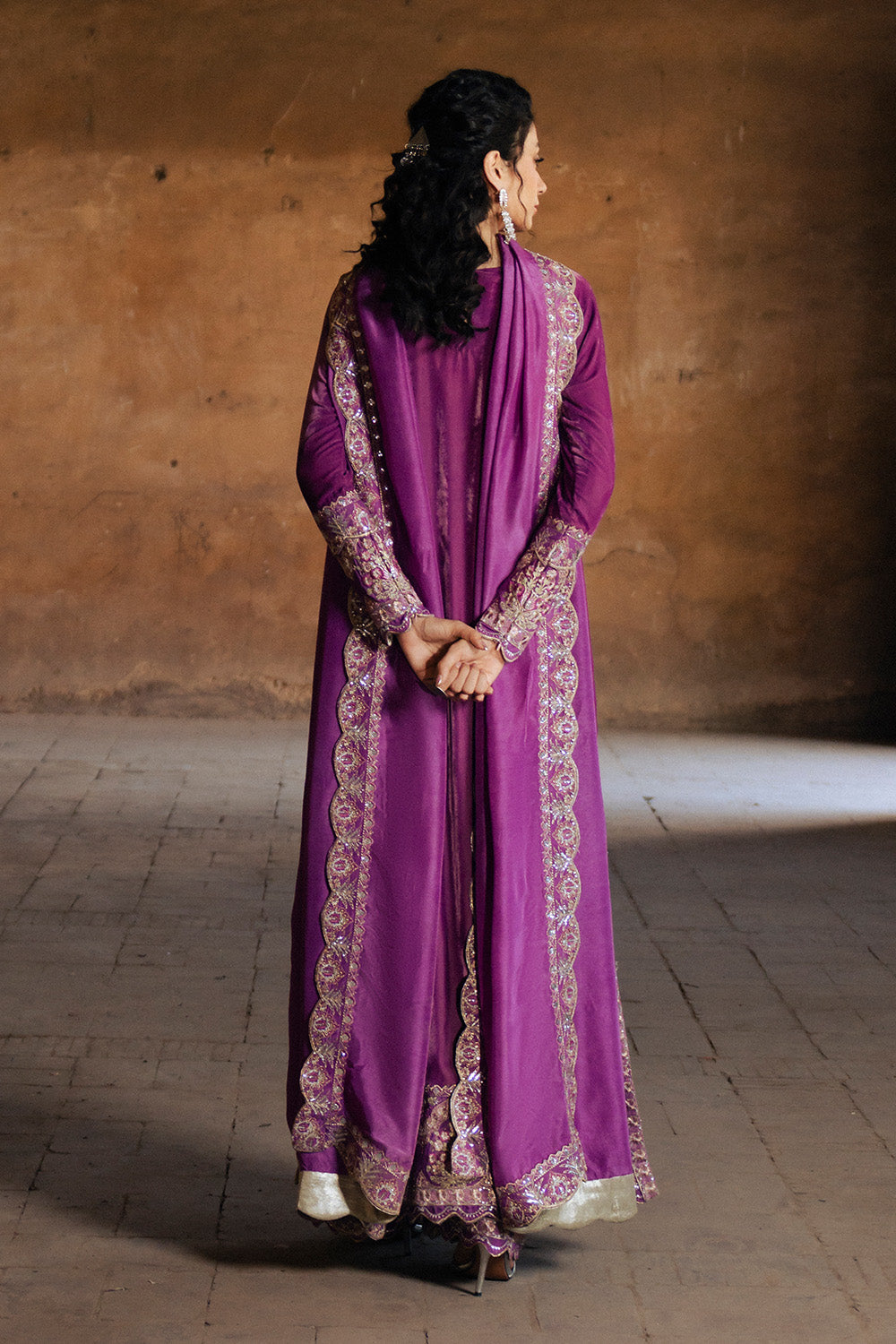 Maryum N Maria | Gulshan e Makhmal | HAYDEE - MWS5892 by Maryum N Maria - Designer Dress - Type : Ladies Clothes - Available at Saira Sultan - 100% Original 