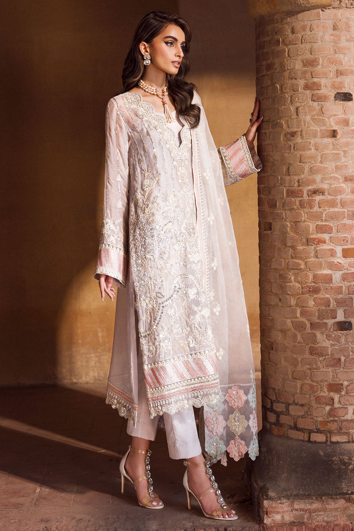 Motifz | Luxury Formal | 4127-ANMOL - Pakistani Designer Dress - by Motifz - Type : Ladies Clothes - 100% Original at Saira Sultan