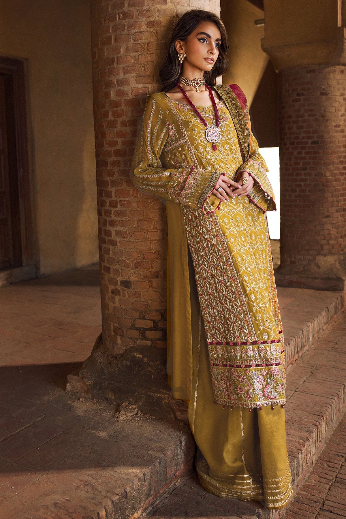 Motifz | Luxury Formal | 4129-BAKHTAWAR - Pakistani Designer Dress - by Motifz - Type : Ladies Clothes - 100% Original at Saira Sultan