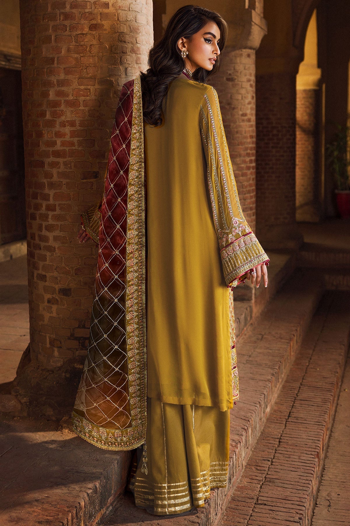 Motifz | Luxury Formal | 4129-BAKHTAWAR - Pakistani Designer Dress - by Motifz - Type : Ladies Clothes - 100% Original at Saira Sultan