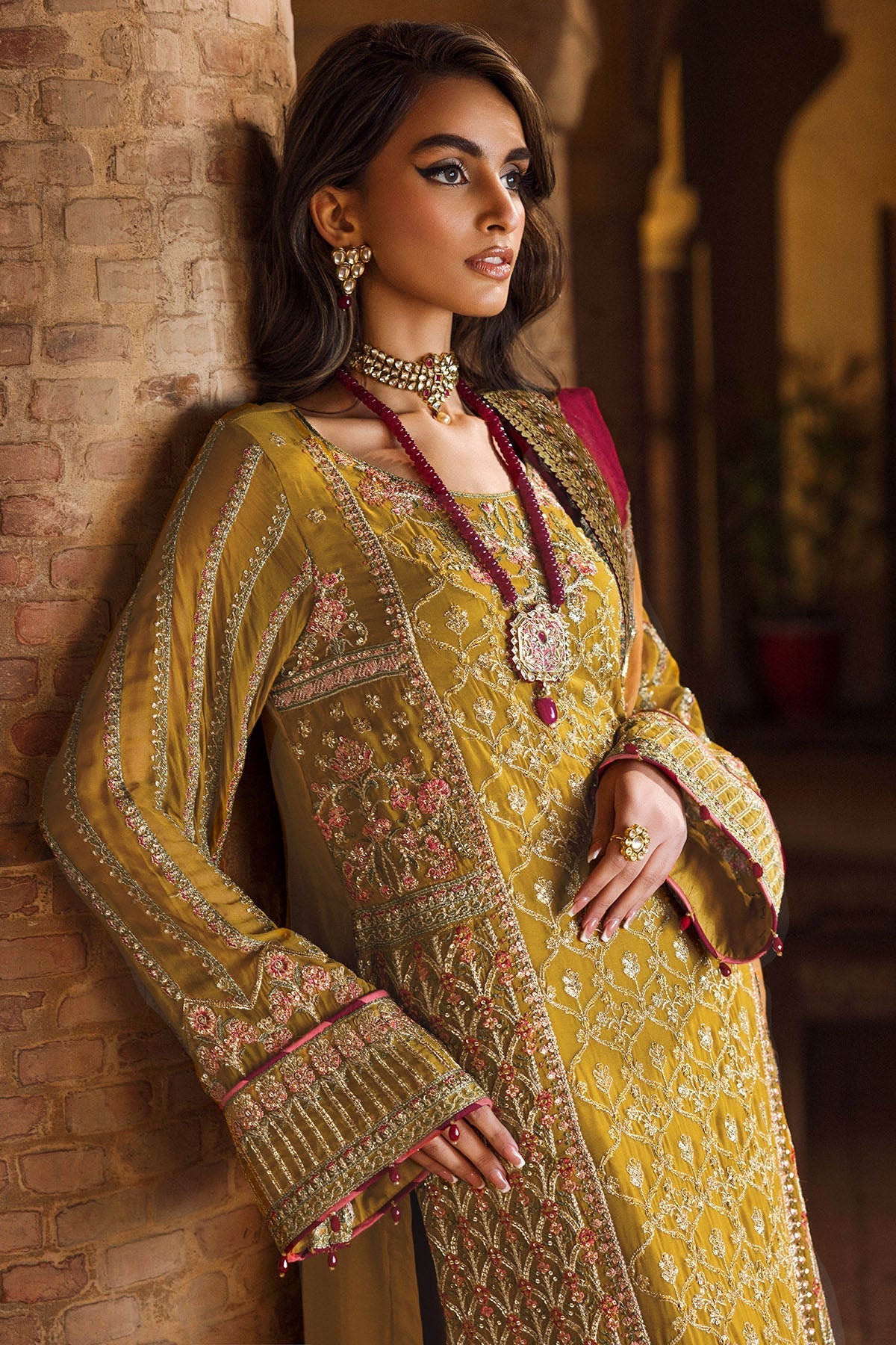 Motifz | Luxury Formal | 4129-BAKHTAWAR - Pakistani Designer Dress - by Motifz - Type : Ladies Clothes - 100% Original at Saira Sultan