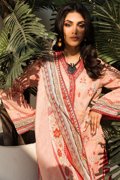 Motifz | Umang Lawn | 4639-NEELKAMAL M Pale Peach Lawn