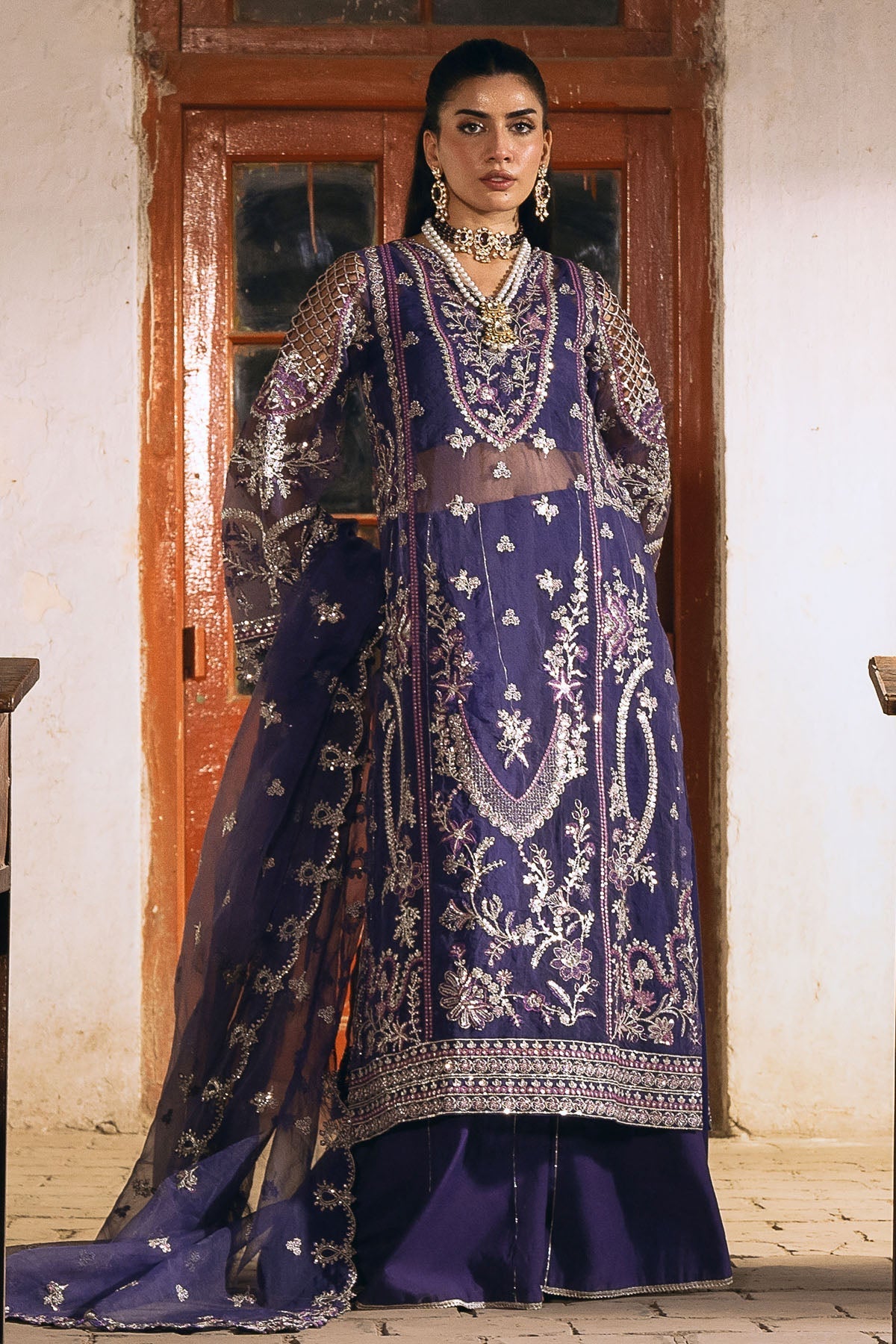 Motifz | Luxury Formal | 4811-DAISHA - Pakistani Designer Dress - by Motifz - Type : Ladies Clothes - 100% Original at Saira Sultan