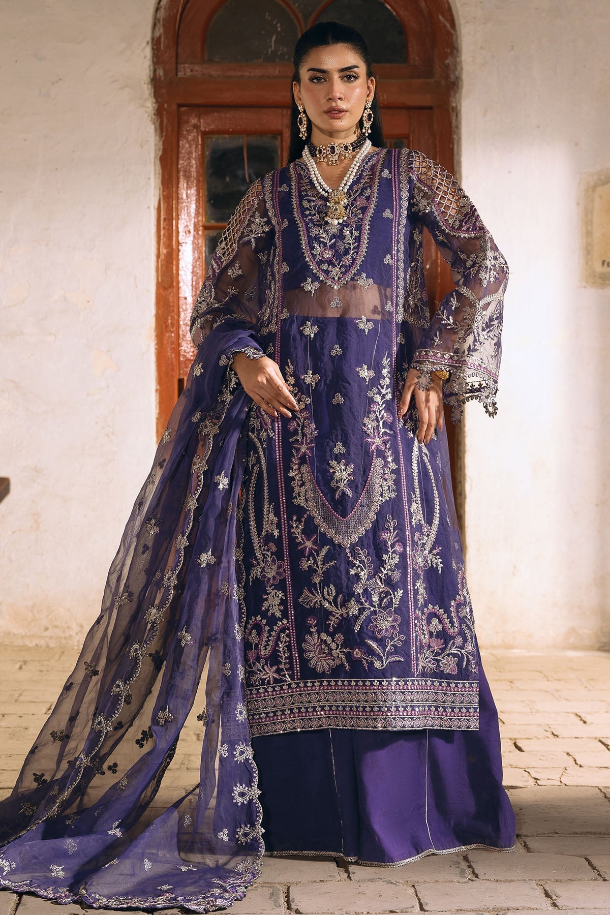Motifz | Luxury Formal | 4811-DAISHA - Pakistani Designer Dress - by Motifz - Type : Ladies Clothes - 100% Original at Saira Sultan
