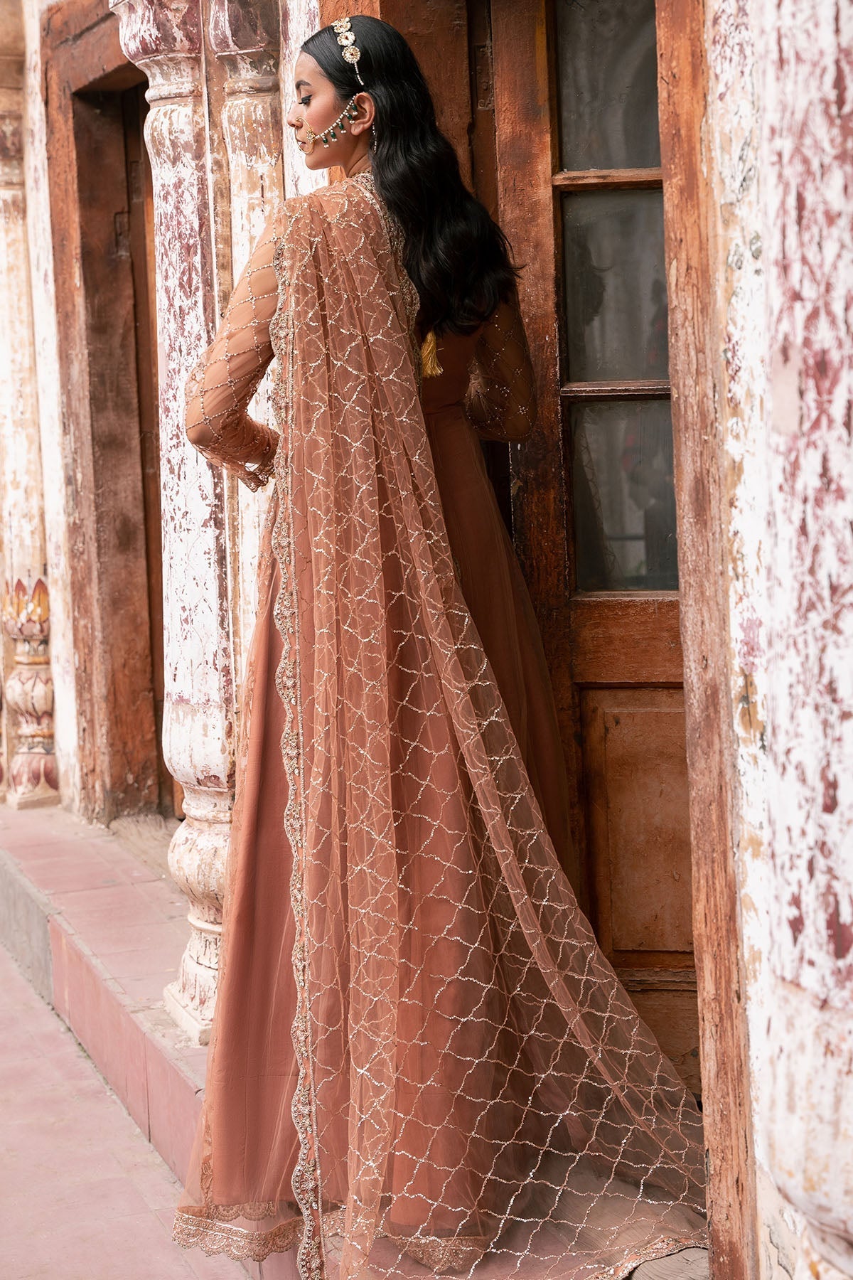 Motifz | Luxury Formal | 4820-MANHA - Pakistani Designer Dress - by Motifz - Type : Ladies Clothes - 100% Original at Saira Sultan