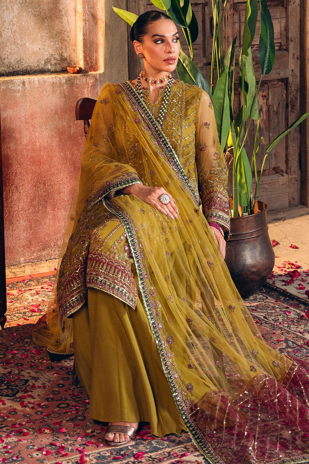 Motifz | Luxury Formal | 4824-ALMAS - Pakistani Designer Dress - by Motifz - Type : Ladies Clothes - 100% Original at Saira Sultan
