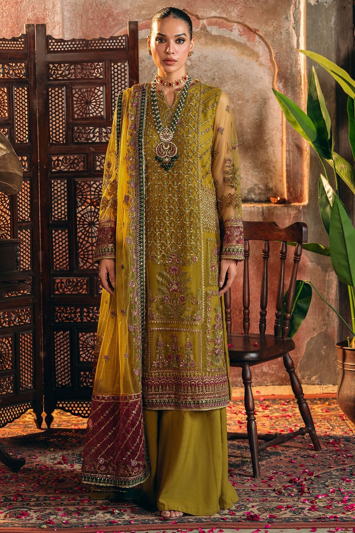 Motifz | Luxury Formal | 4824-ALMAS - Pakistani Designer Dress - by Motifz - Type : Ladies Clothes - 100% Original at Saira Sultan