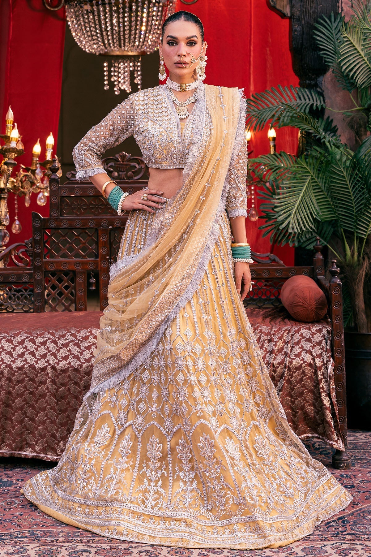 Motifz | Luxury Formal | 4826-OMAIRA - Pakistani Designer Dress - by Motifz - Type : Ladies Clothes - 100% Original at Saira Sultan