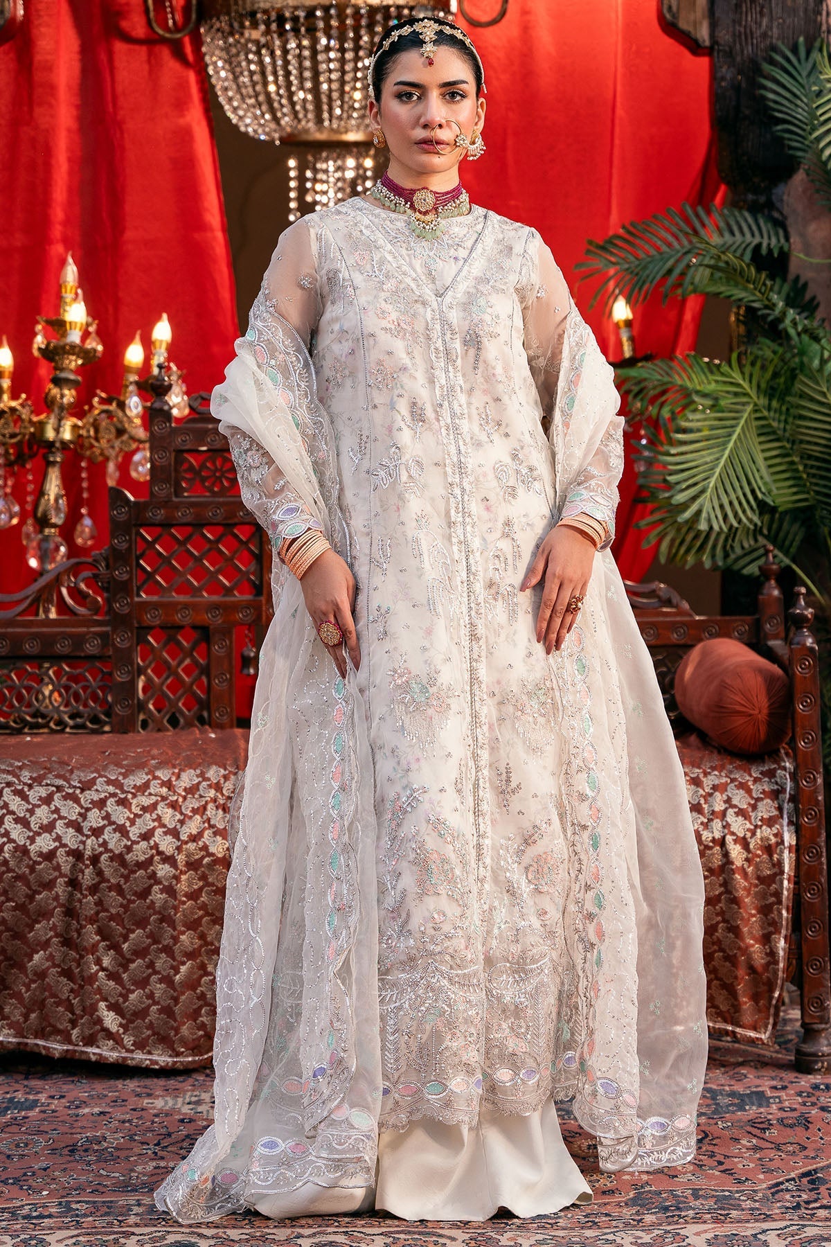 Motifz | Luxury Formal | 4829-GULNAAR - Pakistani Designer Dress - by Motifz - Type : Ladies Clothes - 100% Original at Saira Sultan