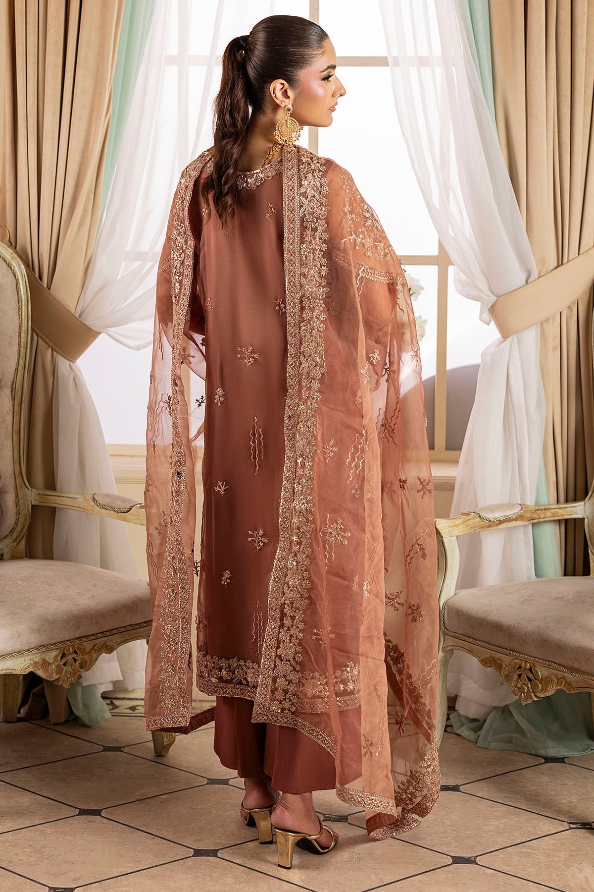 Motifz | Luxury Formal | 5136-JOURNEE - Pakistani Designer Dress - by Motifz - Type : Ladies Clothes - 100% Original at Saira Sultan