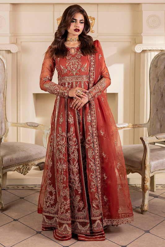 Motifz | Luxury Formal | 5139-BRANDY - Pakistani Designer Dress - by Motifz - Type : Ladies Clothes - 100% Original at Saira Sultan