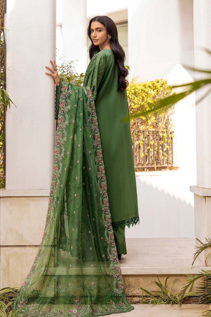 Motifz | Premium Lawn 25 | 5303-DARCY S Olive Green Lawn