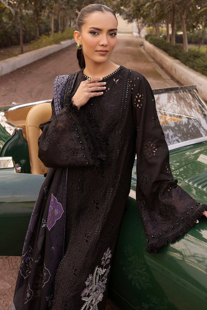 Motifz | Premium Lawn 25 | 5320-CORALIE M Black Lawn