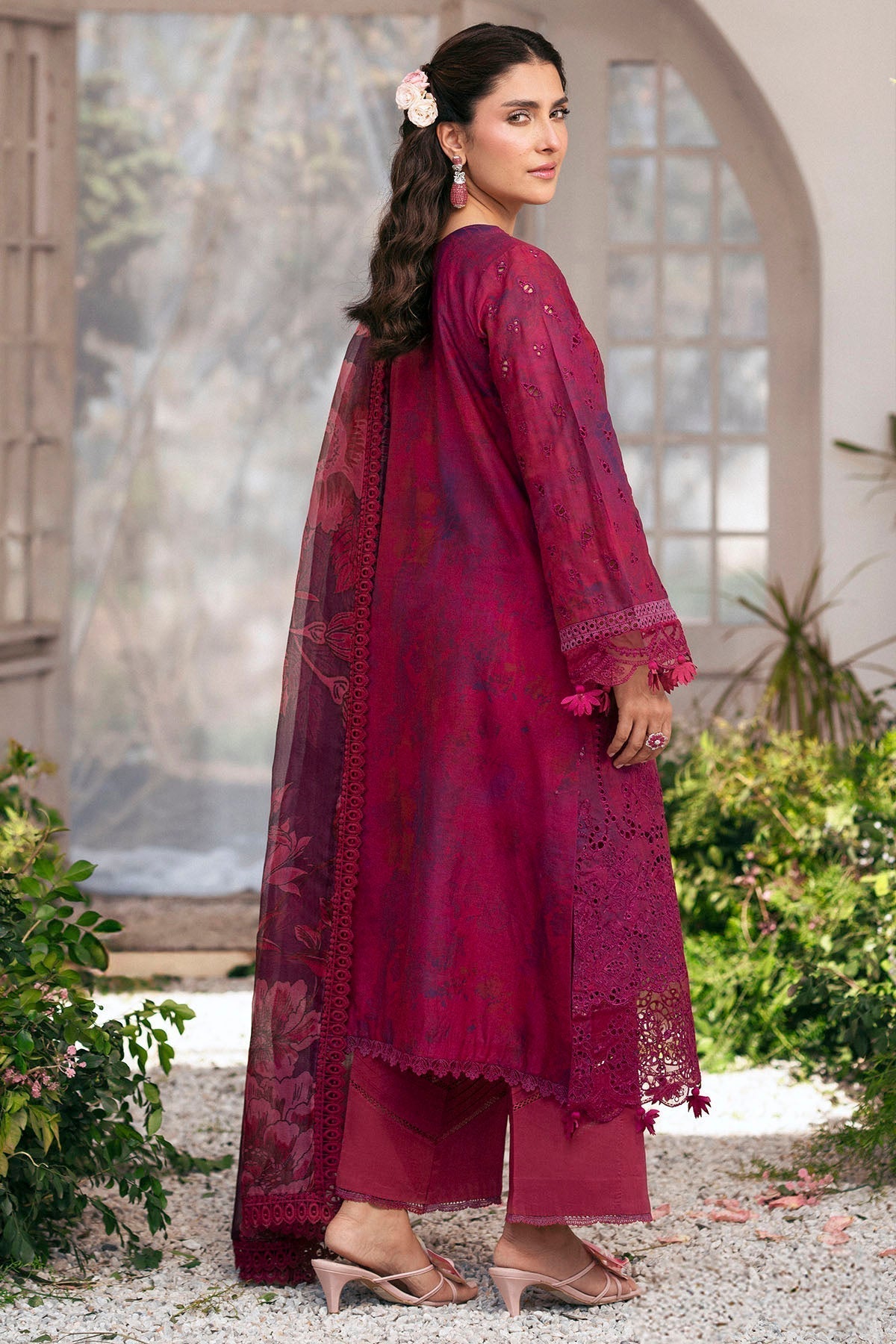 Motifz | Premium Lawn 25 | 5426-VALERIE S Berry Lawn