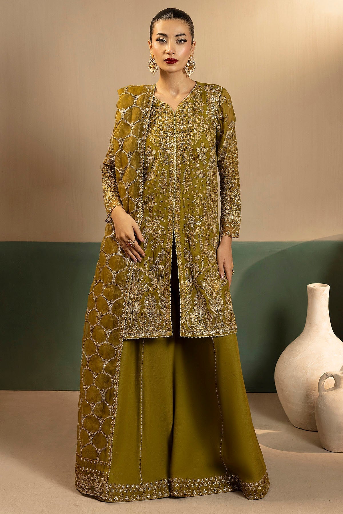 Motifz | Luxury Formal | 5577-ROMY - Pakistani Designer Dress - by Motifz - Type : Ladies Clothes - 100% Original at Saira Sultan