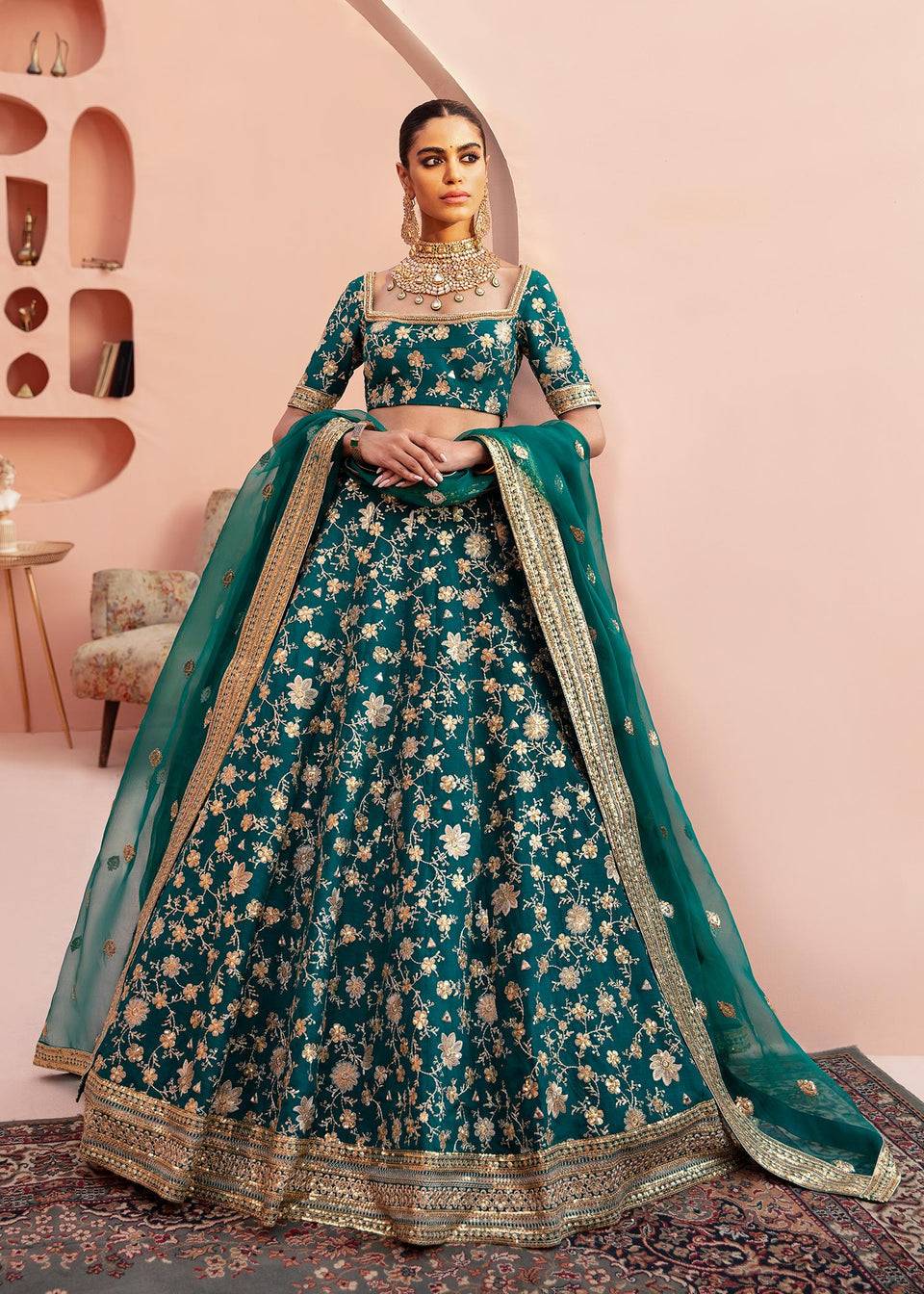 Waqas Shah | Madhubala | SHAHRBAANU - Pakistani Designer Dress - by Waqas Shah | Type: Formal - 100% Original at Saira Sultan