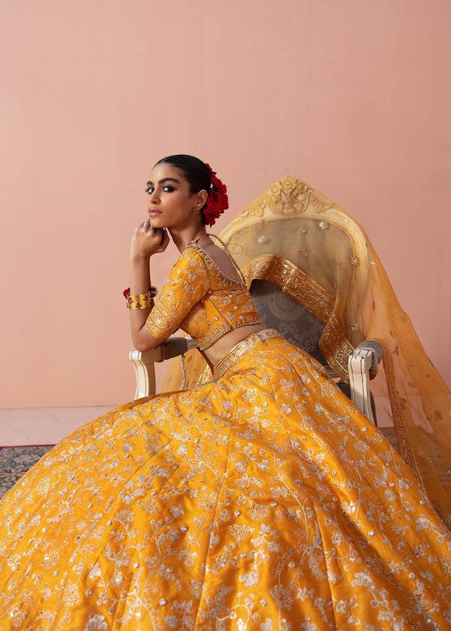 Waqas Shah | Madhubala | ZARI - Pakistani Designer Dress - by Waqas Shah | Type: Formal - 100% Original at Saira Sultan