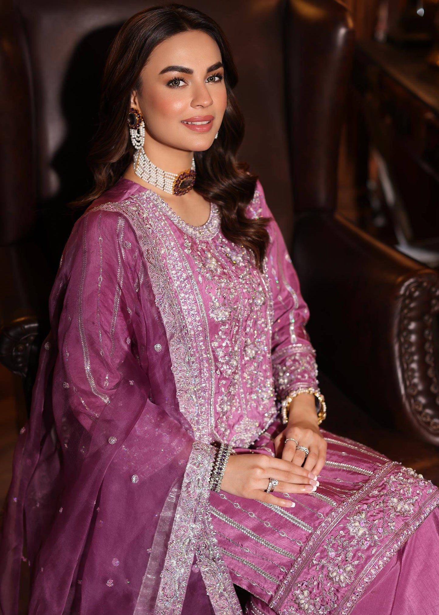 Waqas Shah | Meh-E-Nur | TULIP - Pakistani Designer Dress - by Waqas Shah | Type: Bridal - 100% Original at Saira Sultan