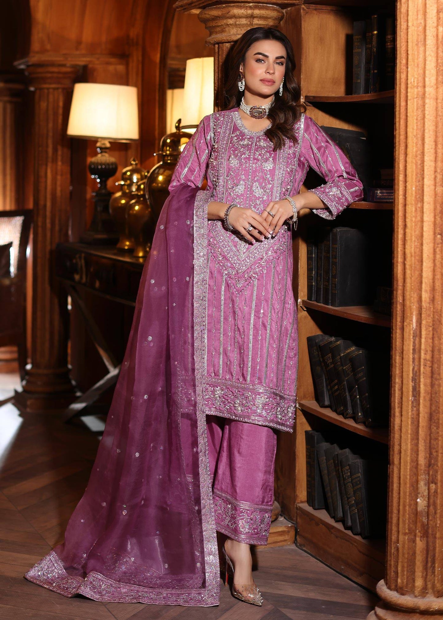 Waqas Shah | Meh-E-Nur | TULIP - Pakistani Designer Dress - by Waqas Shah | Type: Bridal - 100% Original at Saira Sultan