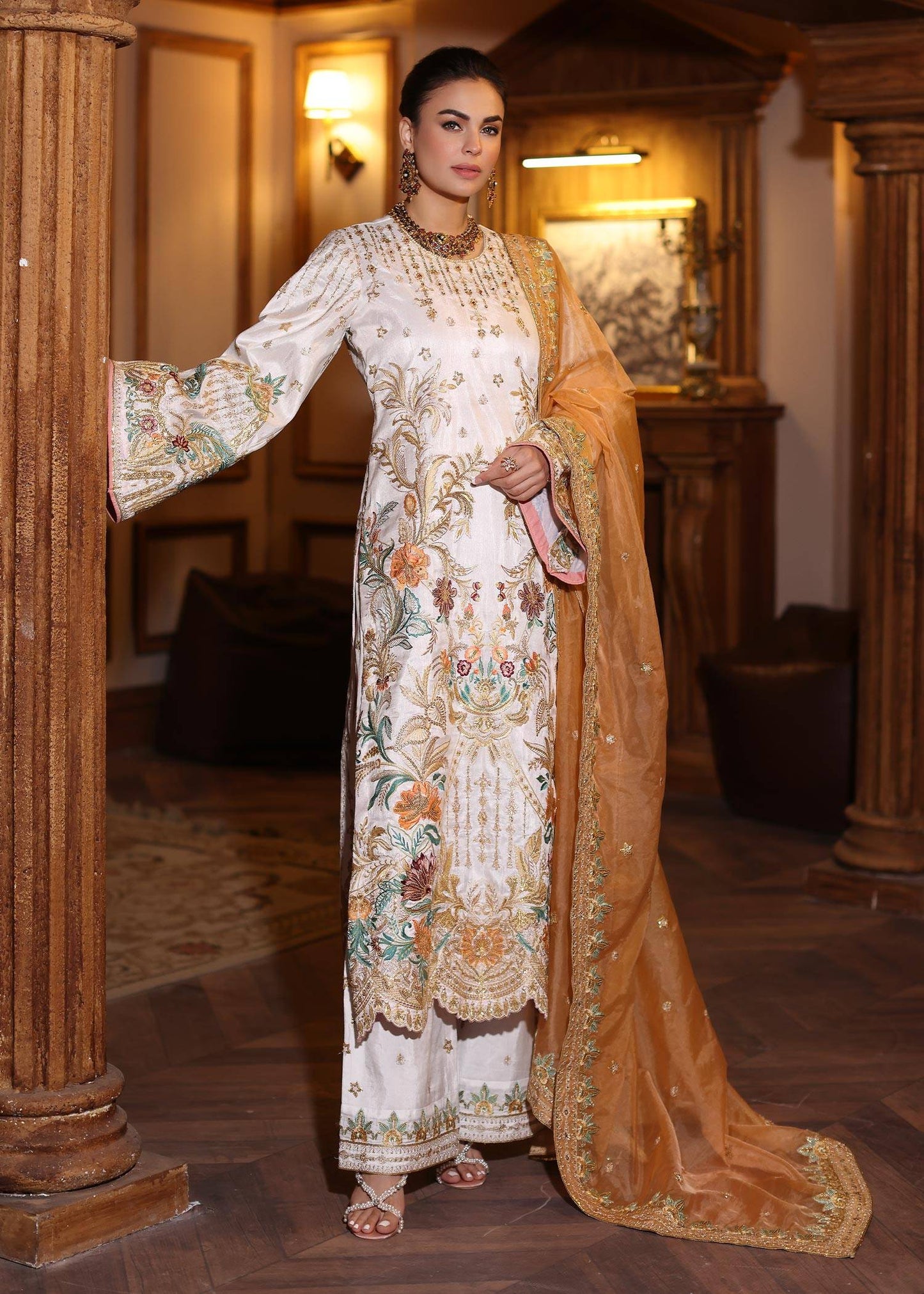 Waqas Shah | Meh-E-Nur | AMELIA - Pakistani Designer Dress - by Waqas Shah | Type: Bridal - 100% Original at Saira Sultan