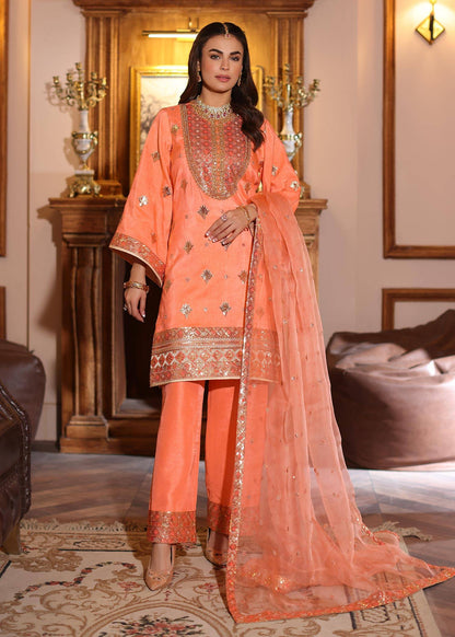 Waqas Shah | Meh-E-Nur | BLUSH - Pakistani Designer Dress - by Waqas Shah | Type: Bridal - 100% Original at Saira Sultan