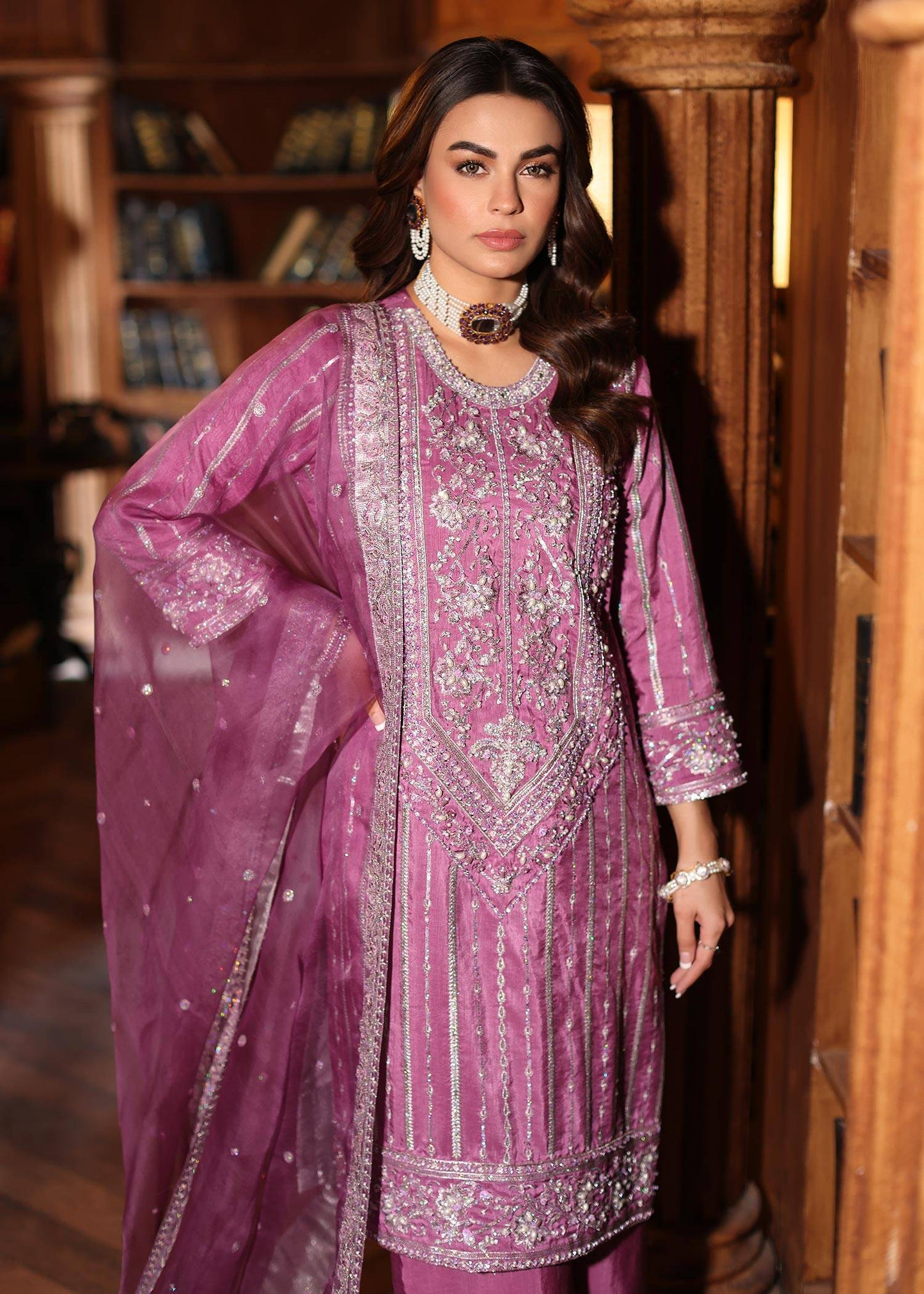Waqas Shah | Meh-E-Nur | TULIP - Pakistani Designer Dress - by Waqas Shah | Type: Bridal - 100% Original at Saira Sultan