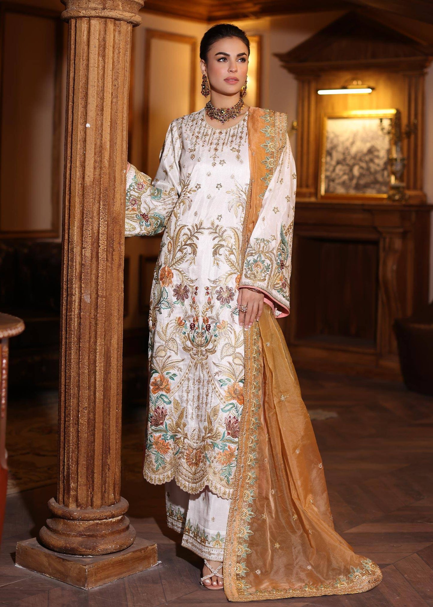 Waqas Shah | Meh-E-Nur | AMELIA - Pakistani Designer Dress - by Waqas Shah | Type: Bridal - 100% Original at Saira Sultan