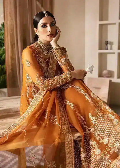 Mahum Asad | Lamhay Wedding Formals 23 | Kesari - Pakistani Designer Dress - by Mahum Asad | Type: Formal - 100% Original at Saira Sultan