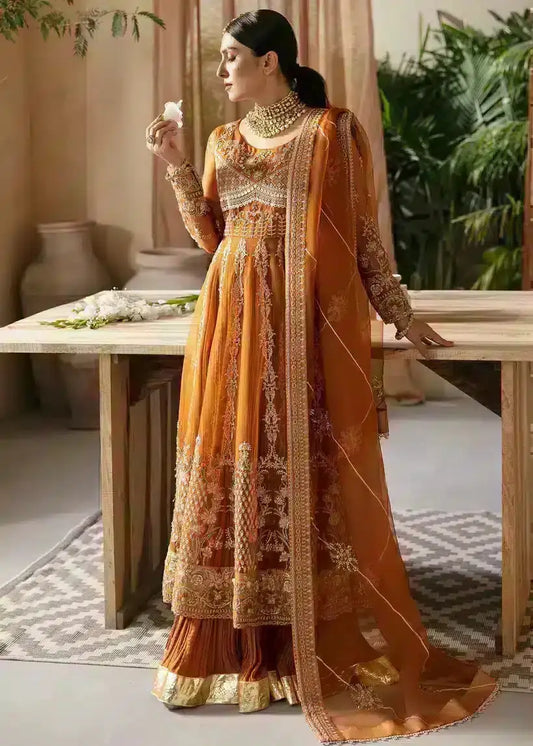 Mahum Asad | Lamhay Wedding Formals 23 | Kesari - Pakistani Designer Dress - by Mahum Asad | Type: Formal - 100% Original at Saira Sultan