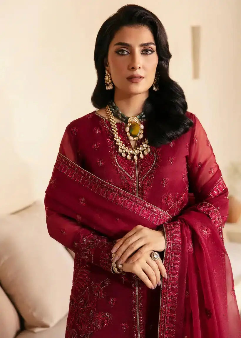 Mahum Asad | Lamhay Wedding Formals 23 | Laal - Pakistani Designer Dress - by Mahum Asad | Type: Formal - 100% Original at Saira Sultan