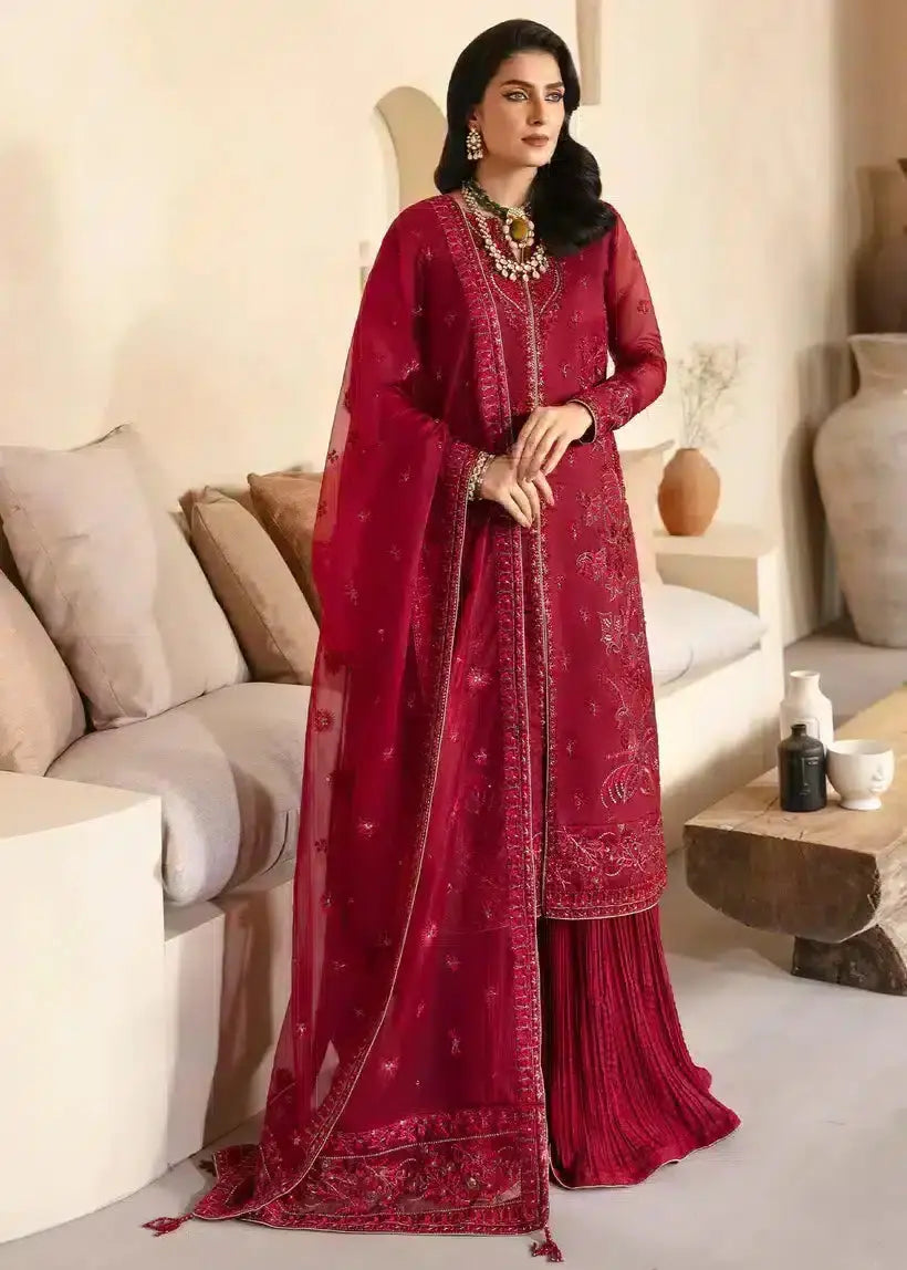 Mahum Asad | Lamhay Wedding Formals 23 | Laal - Pakistani Designer Dress - by Mahum Asad | Type: Formal - 100% Original at Saira Sultan