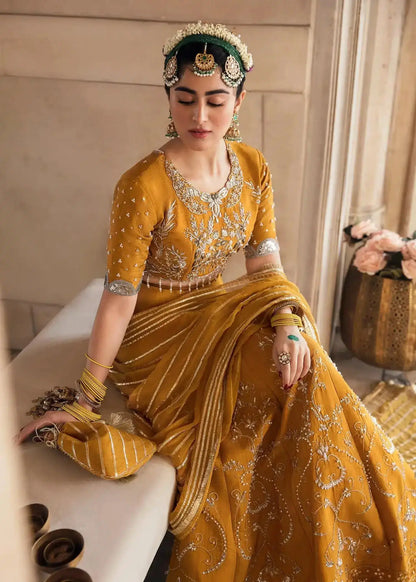 Mahum Asad | Gul Posh Luxury Formals 23 | Nazneen - Pakistani Designer Dress - by Mahum Asad | Type: Bridal - 100% Original at Saira Sultan
