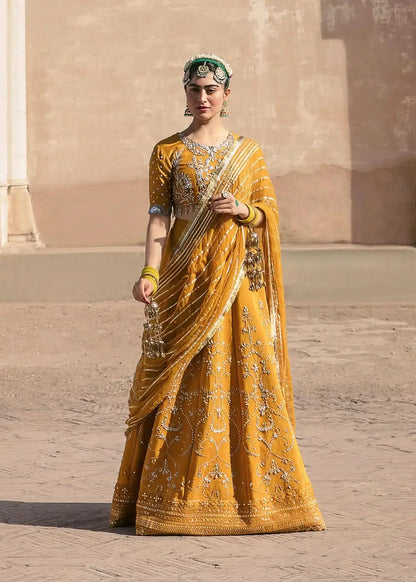 Mahum Asad | Gul Posh Luxury Formals 23 | Nazneen - Pakistani Designer Dress - by Mahum Asad | Type: Bridal - 100% Original at Saira Sultan