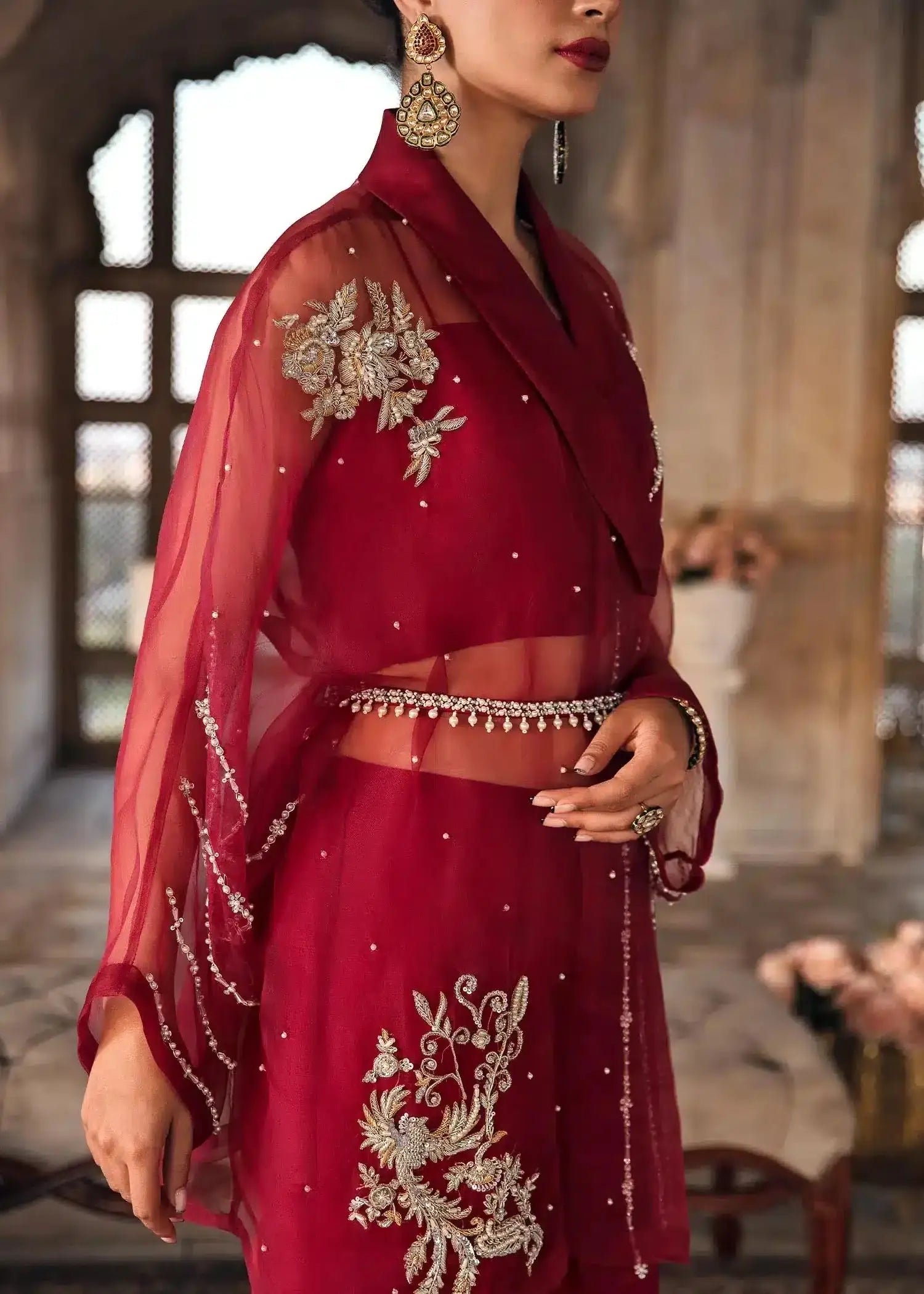 Mahum Asad | Gul Posh Luxury Formals 23 | Roop - Pakistani Designer Dress - by Mahum Asad | Type: Formal - 100% Original at Saira Sultan