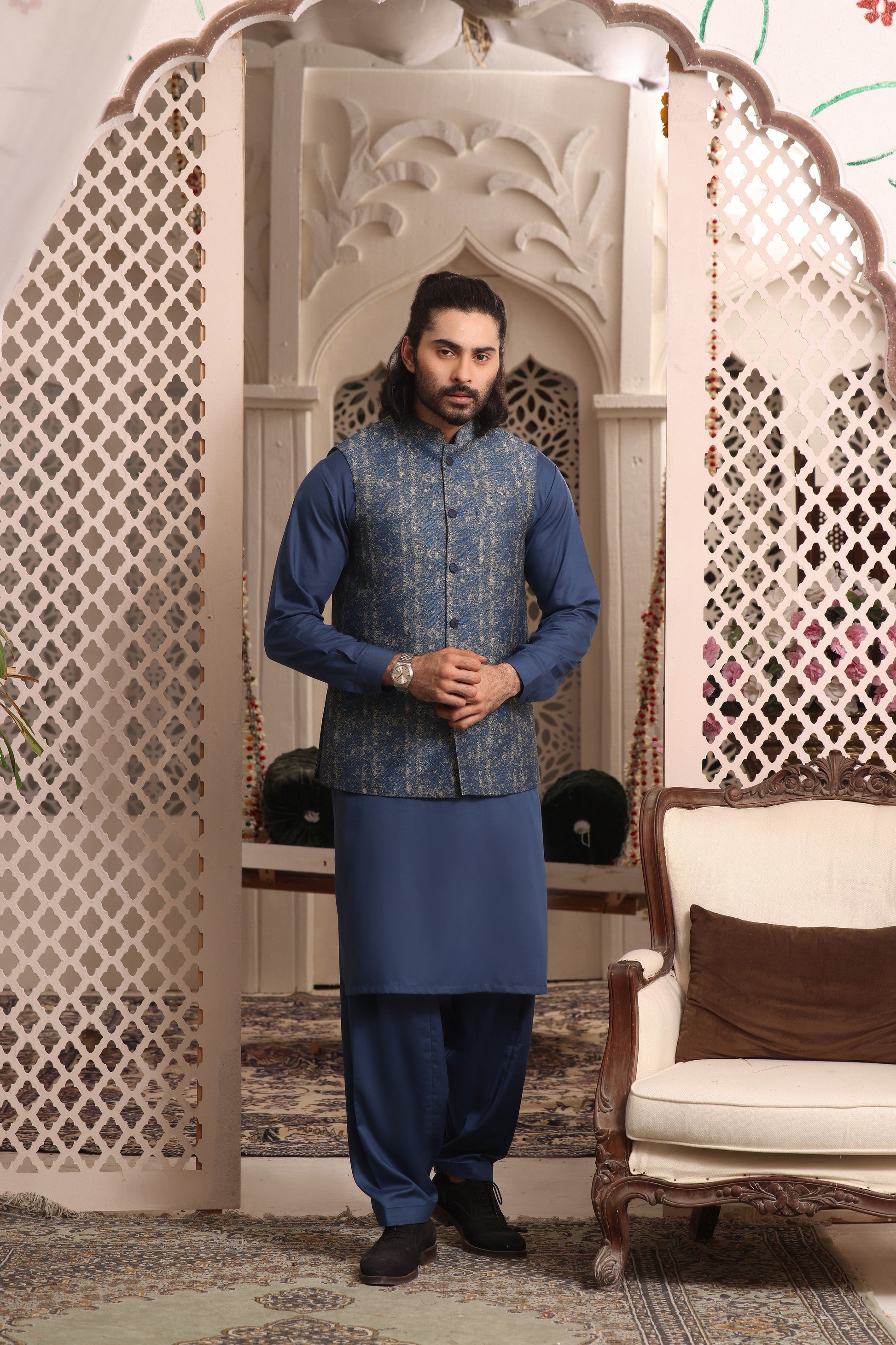 TGM | Men Fancy Wedding | Majestic Marine (3 Piece) X-Large