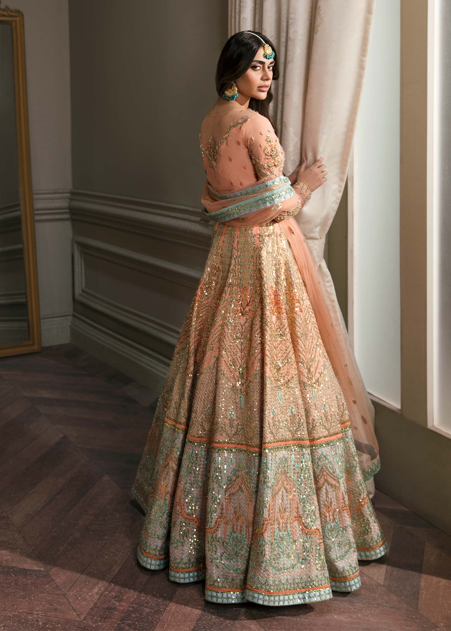 Waqas Shah | Malika - E - Elizabeth | ARTISTRY ROSE - Pakistani Designer Dress - by Waqas Shah | Type: Formal - 100% Original at Saira Sultan