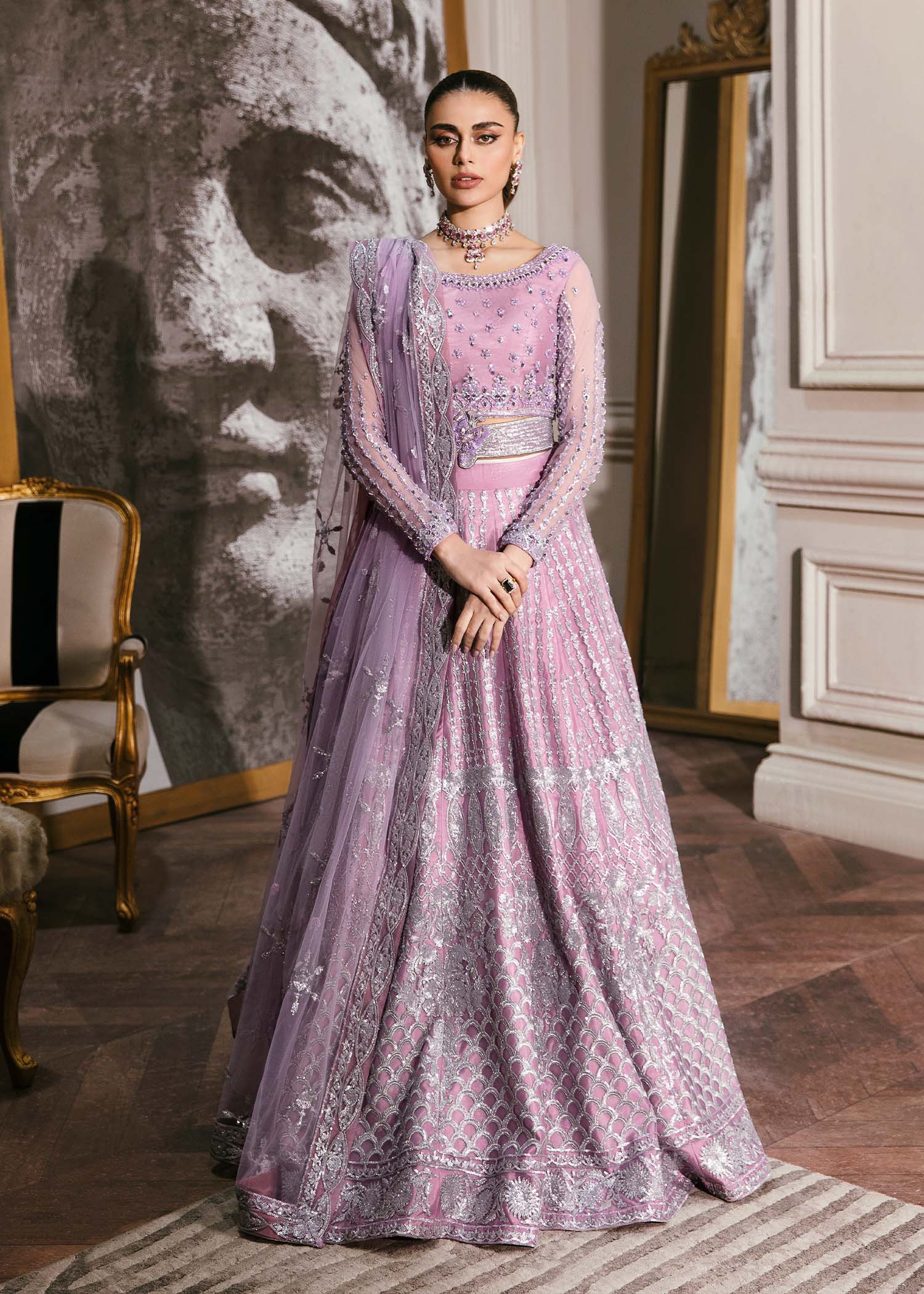 Waqas Shah | Malika - E - Elizabeth | ASTER - Pakistani Designer Dress - by Waqas Shah | Type: Formal - 100% Original at Saira Sultan