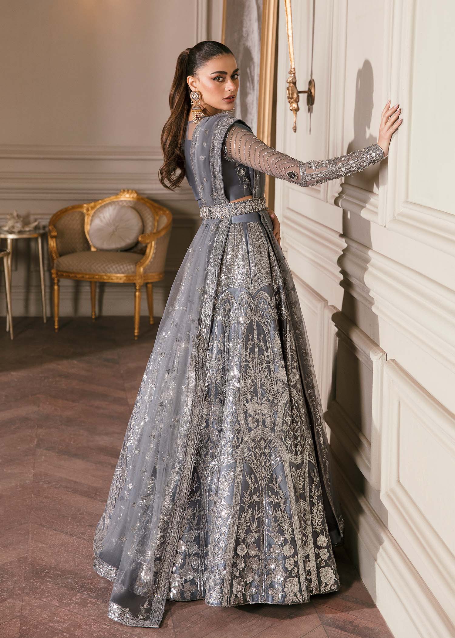 Waqas Shah | Malika - E - Elizabeth | FLORENTINA - Pakistani Designer Dress - by Waqas Shah | Type: Formal - 100% Original at Saira Sultan