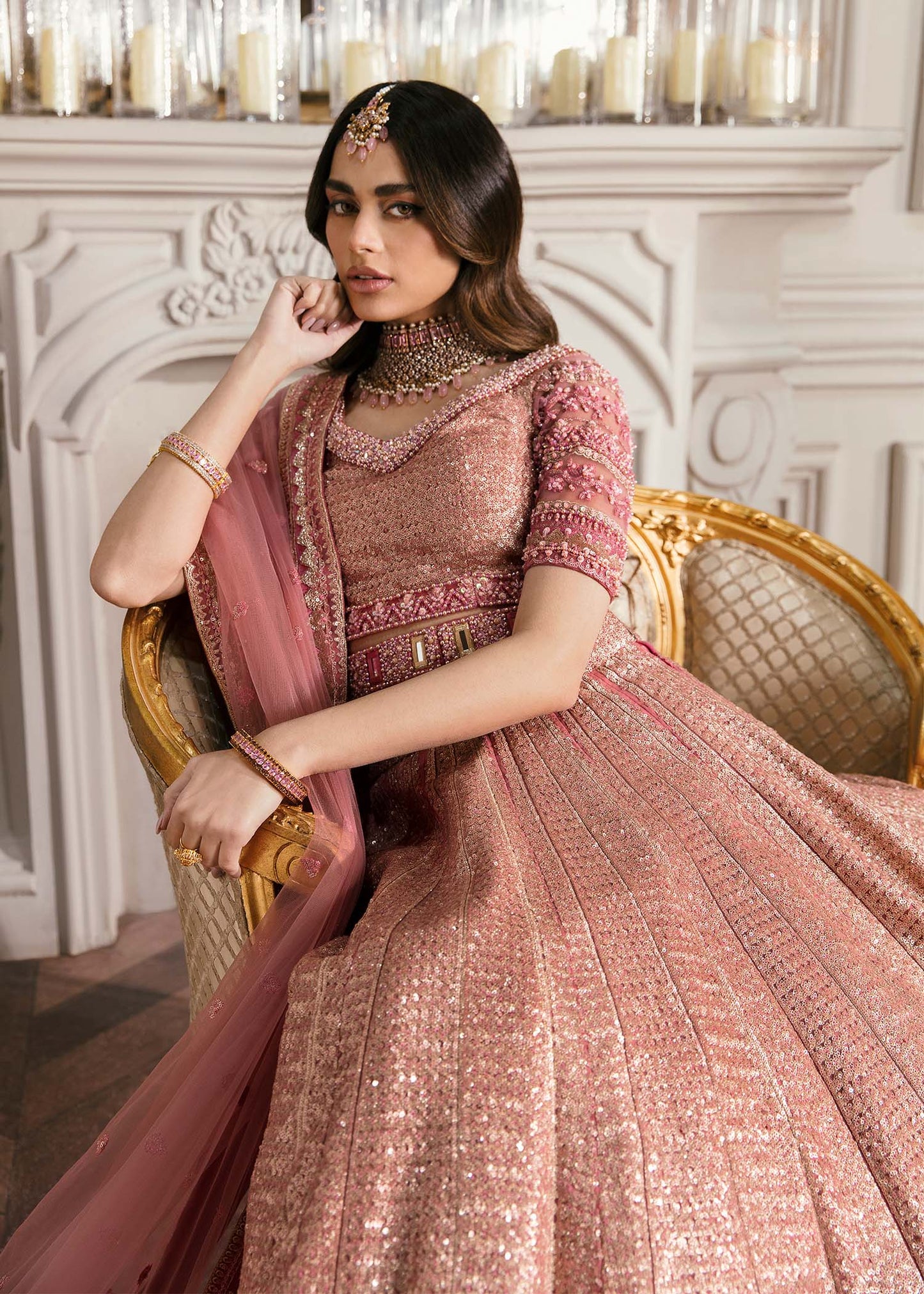 Waqas Shah | Malika - E - Elizabeth | PRIMROSE - Pakistani Designer Dress - by Waqas Shah | Type: Formal - 100% Original at Saira Sultan
