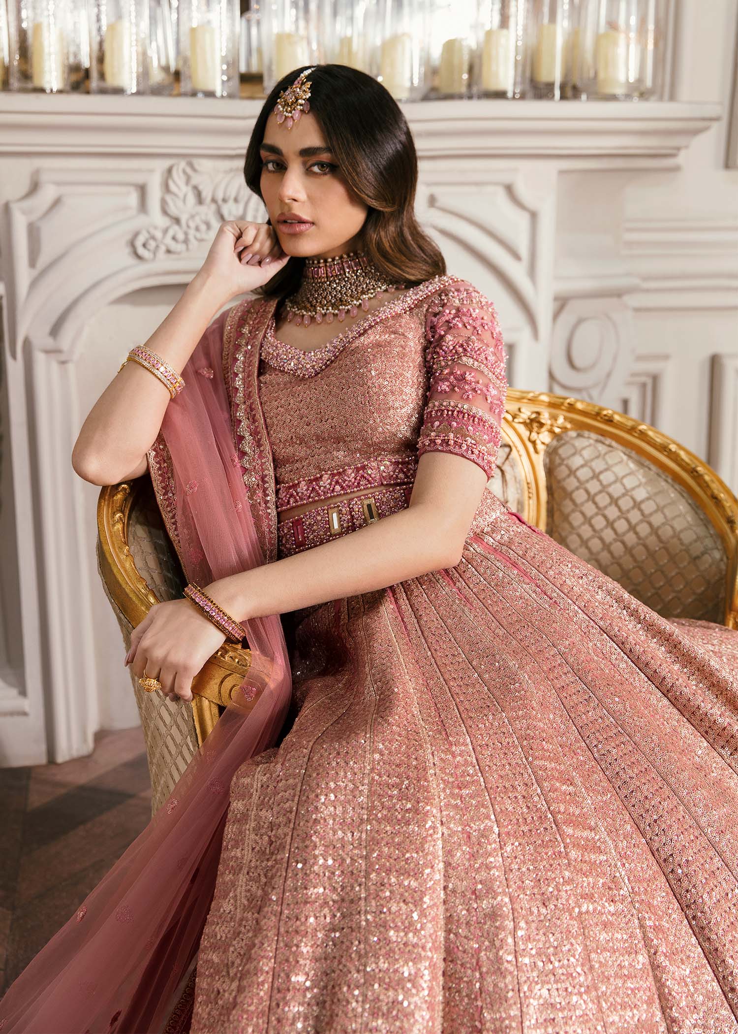 Waqas Shah | Malika - E - Elizabeth | PRIMROSE - Pakistani Designer Dress - by Waqas Shah | Type: Formal - 100% Original at Saira Sultan