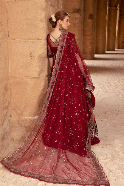 Maria B | Voyage a' Luxe Lawn | D-2403-B - Pakistani Designer Dress - by Maria B | Type: Luxury - 100% Original at Saira Sultan